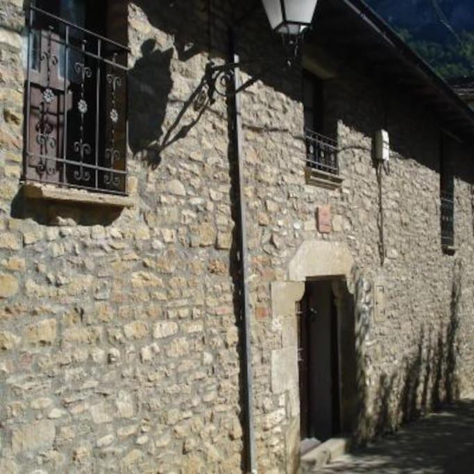 Casa Rural Barangua En El Pirineo Aragones Санта-Крус-де-ла-Серос Екстер'єр фото