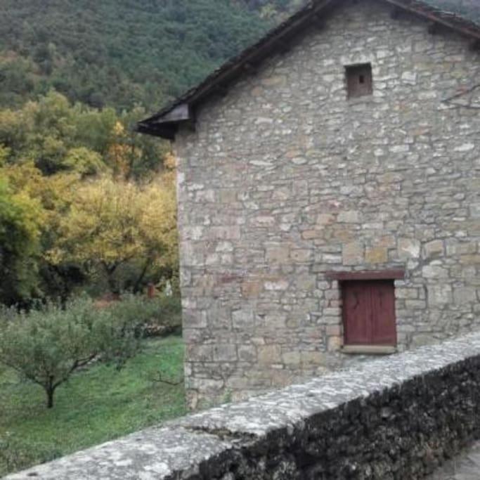Casa Rural Barangua En El Pirineo Aragones Санта-Крус-де-ла-Серос Екстер'єр фото